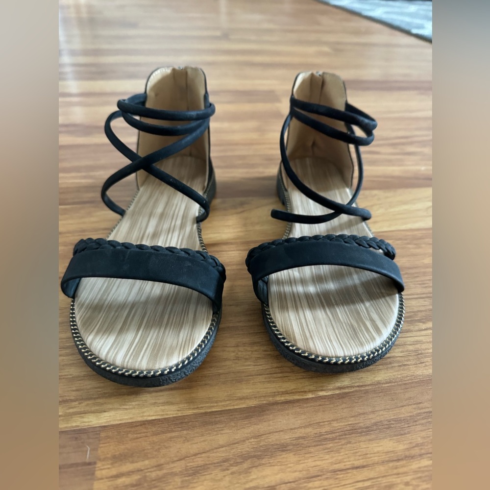 Black sandals